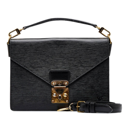 Louis Vuitton Monceau Black Epi