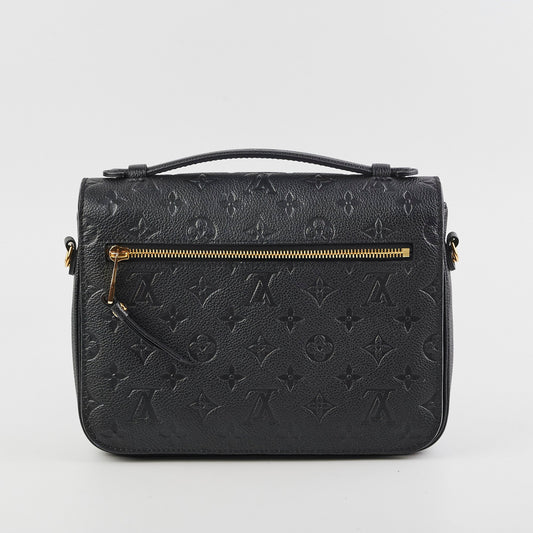ITEM 14 - Louis Vuitton Pochette Metis Empreinte Black