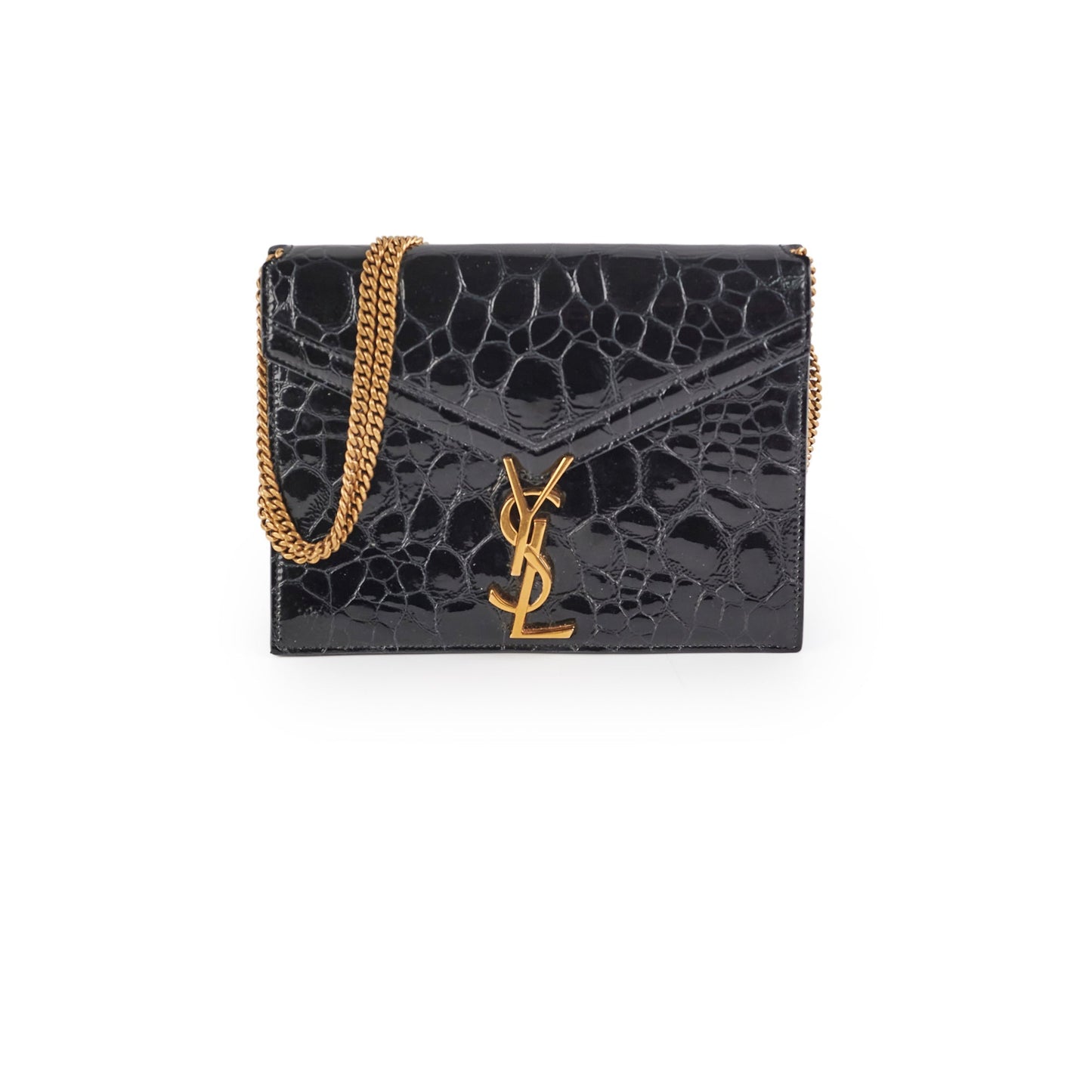 Saint Laurent Cassandra Black Shoulder Bag