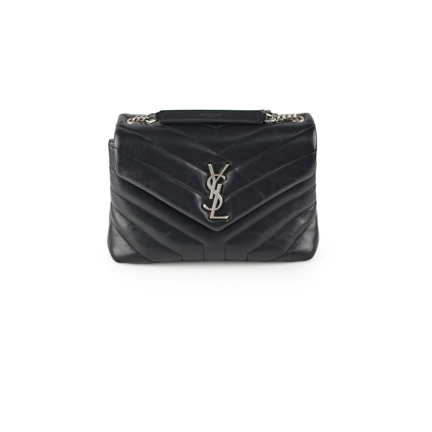 Saint Laurent Lou Black Handbag
