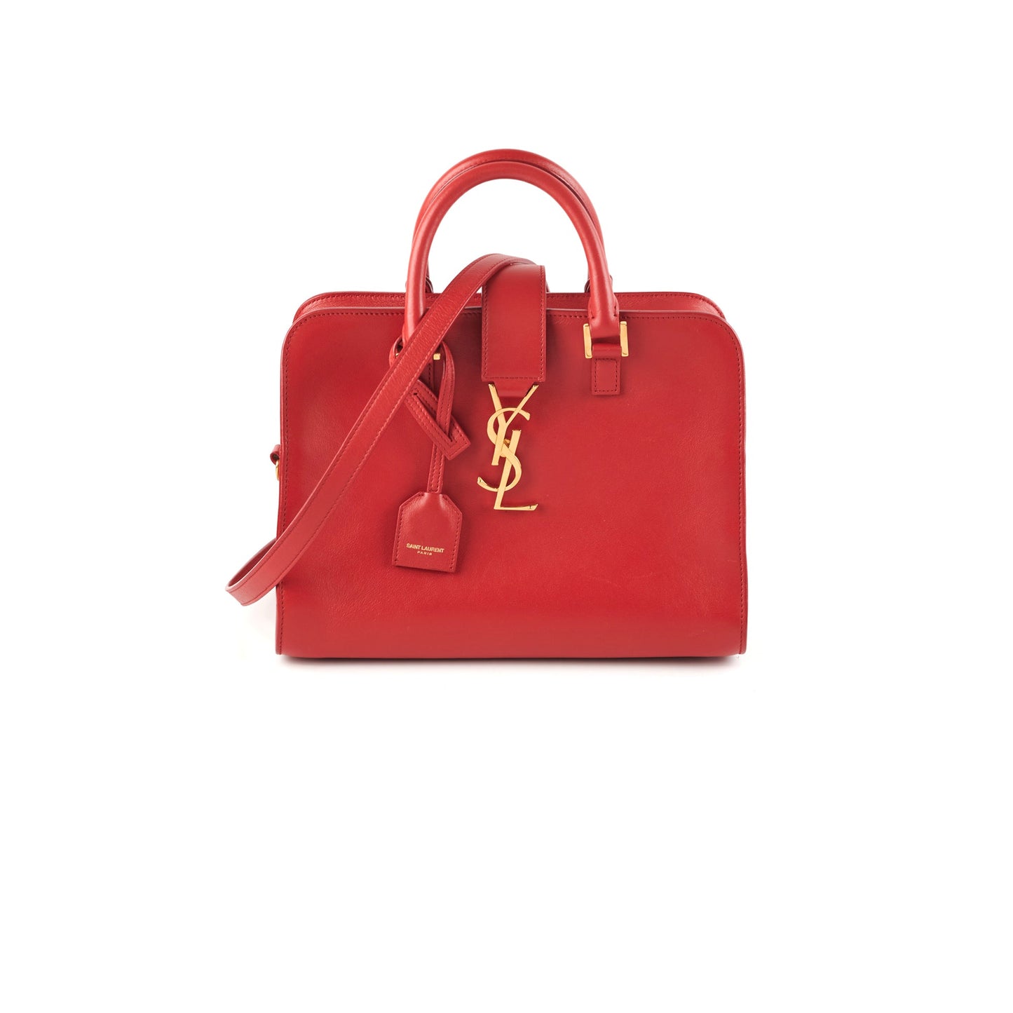 Saint Laurent Luxury Leather Red Handbag Style 12