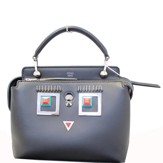 Fendi Dotcom Leather Red Shoulder Bag