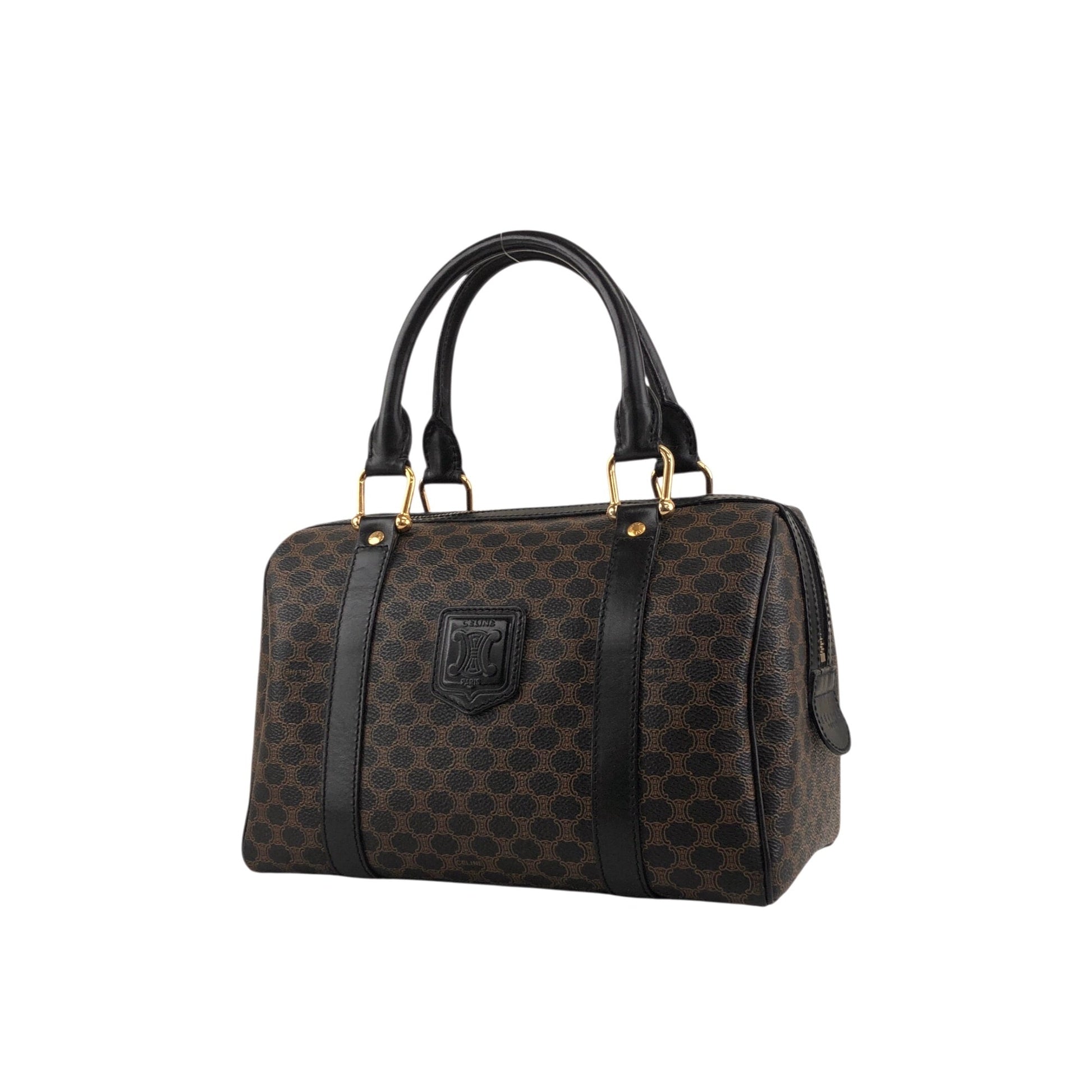CELINE Two-way Small Boston bag Shoulder bag Black k7b5zs