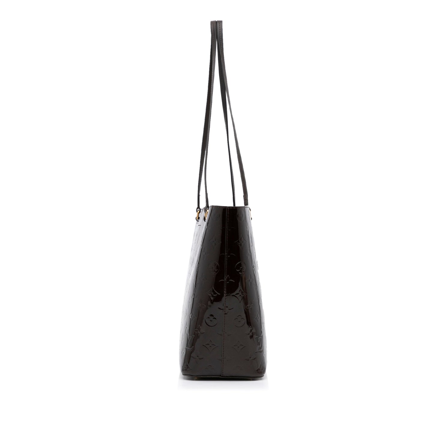 Louis Vuitton Long Beach MM Black Monogram Vernis