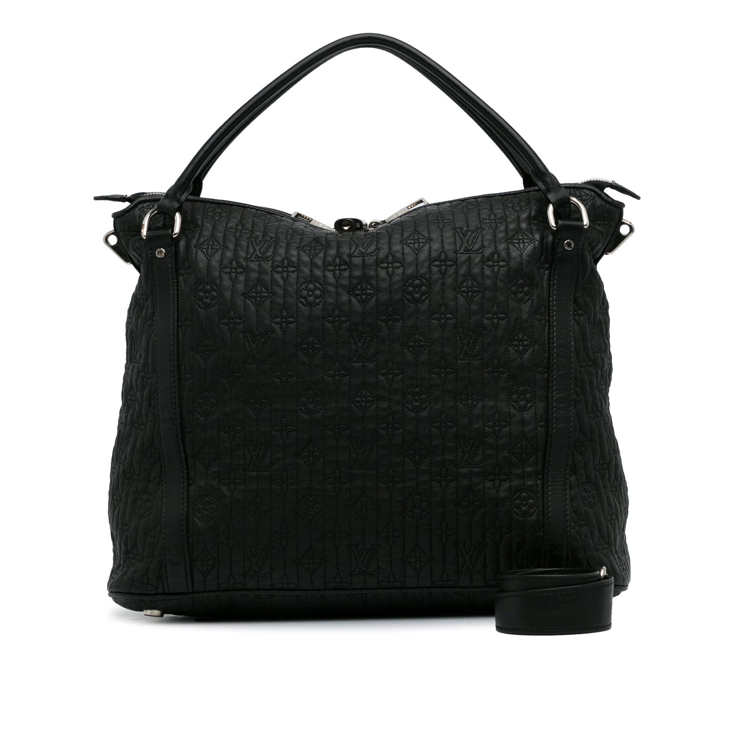Black Louis Vuitton Monogram Antheia Ixia MM Satchel