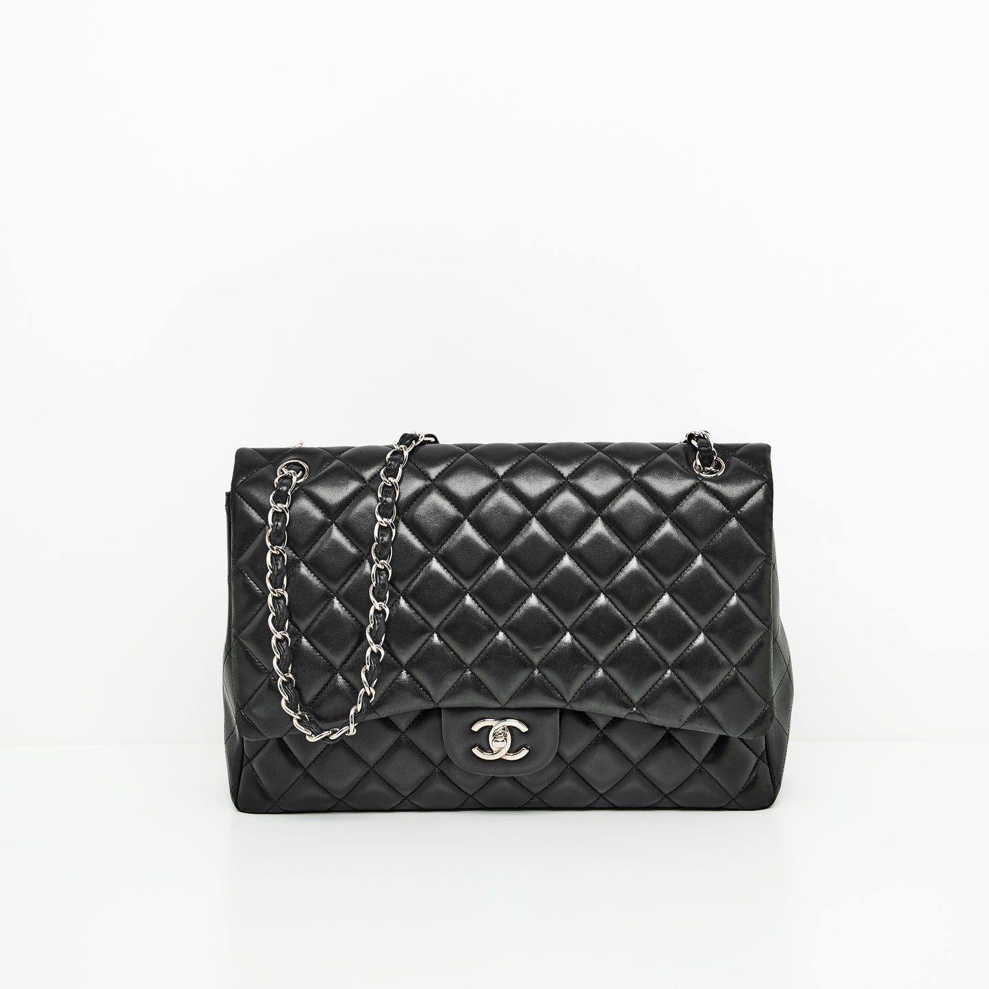 Chanel Maxi Lambskin Classic Single Flap Flap Bag - Rovelle Bags