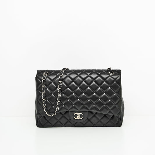 Chanel Maxi Lambskin Classic Single Flap Flap Bag - Rovelle Bags