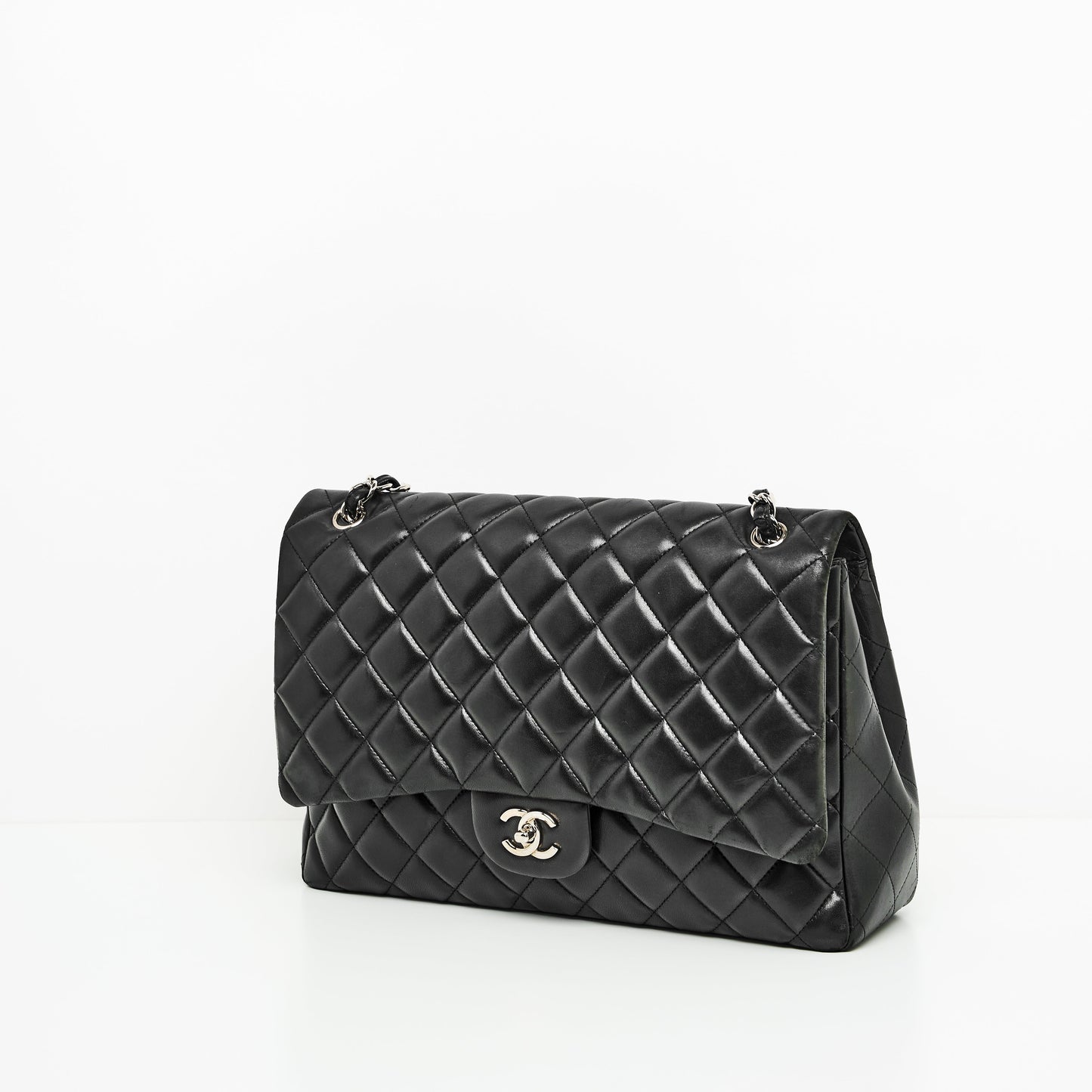 Chanel Maxi Lambskin Classic Single Flap Flap Bag - Rovelle Bags
