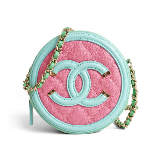 Chanel Cavier Quilted Filigree Vanity Vanity Bag - Rovelle Bags