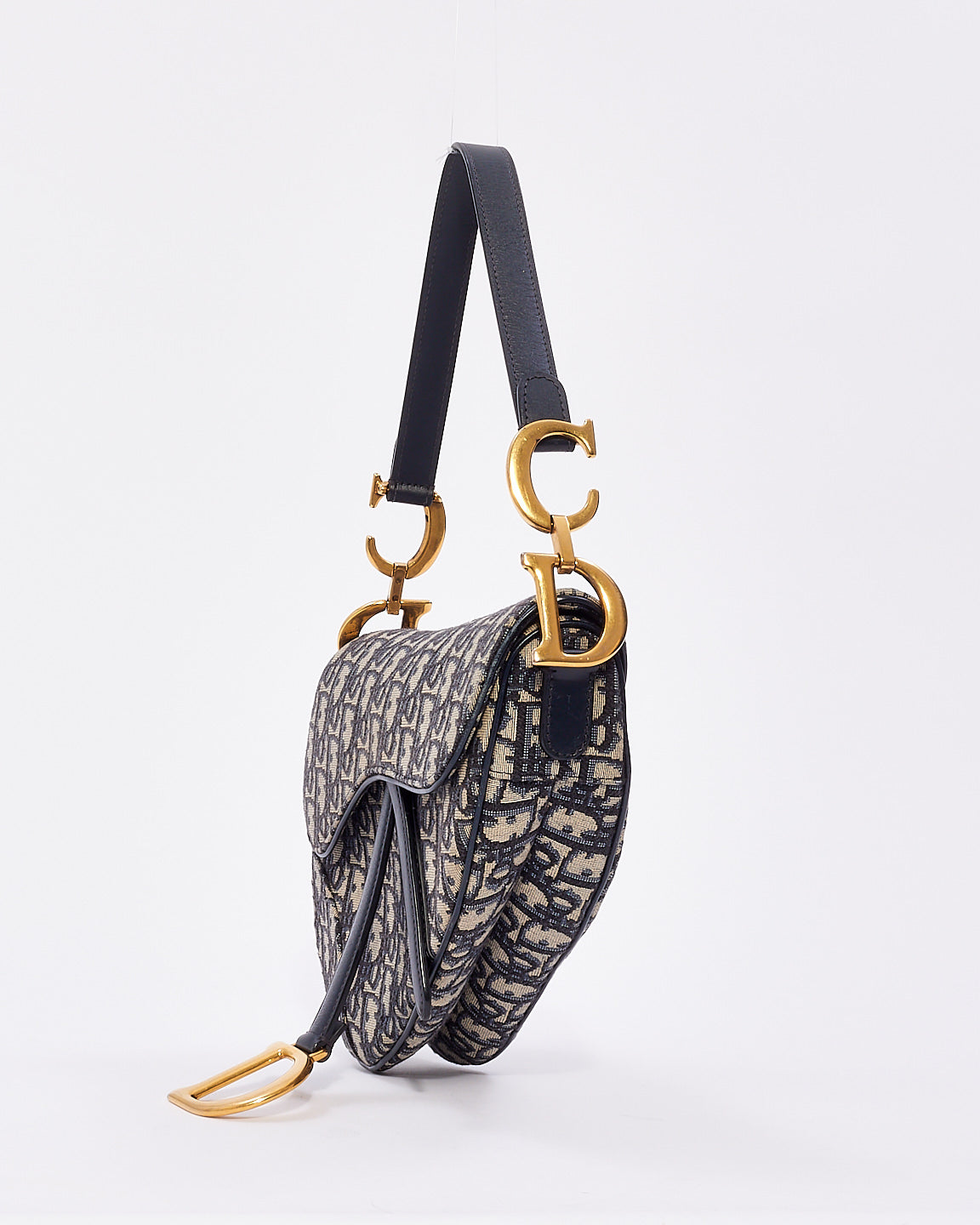 Dior Leather Canvas Handbag