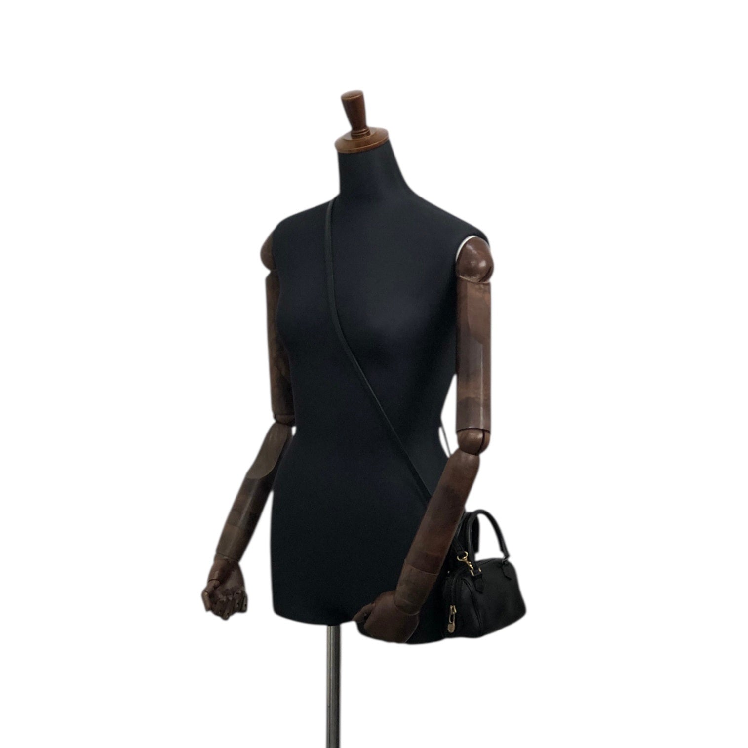 CELINE Two-way Small Handbag Shoulder bag Black tdajcw