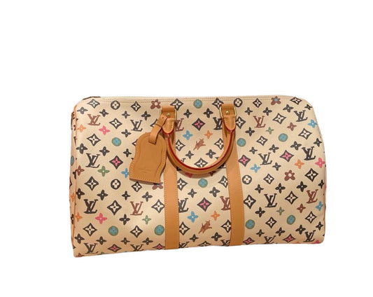 Louis Vuitton Tyler The Creator Sellout Keepall Bandouliere 45 Multicolor White
