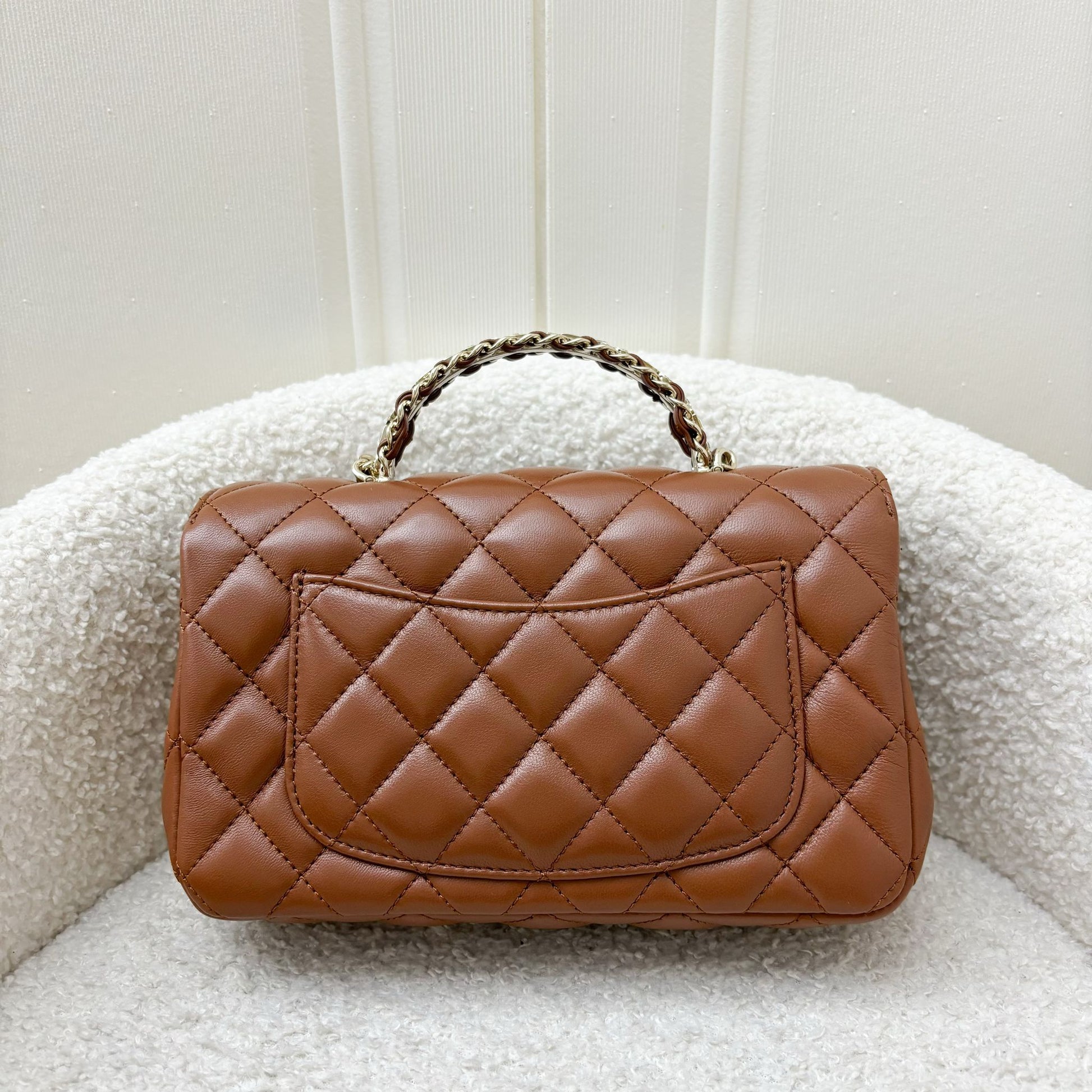 Chanel 23A Mini Rectangle Flap with Flap Bag - Rovelle Bags