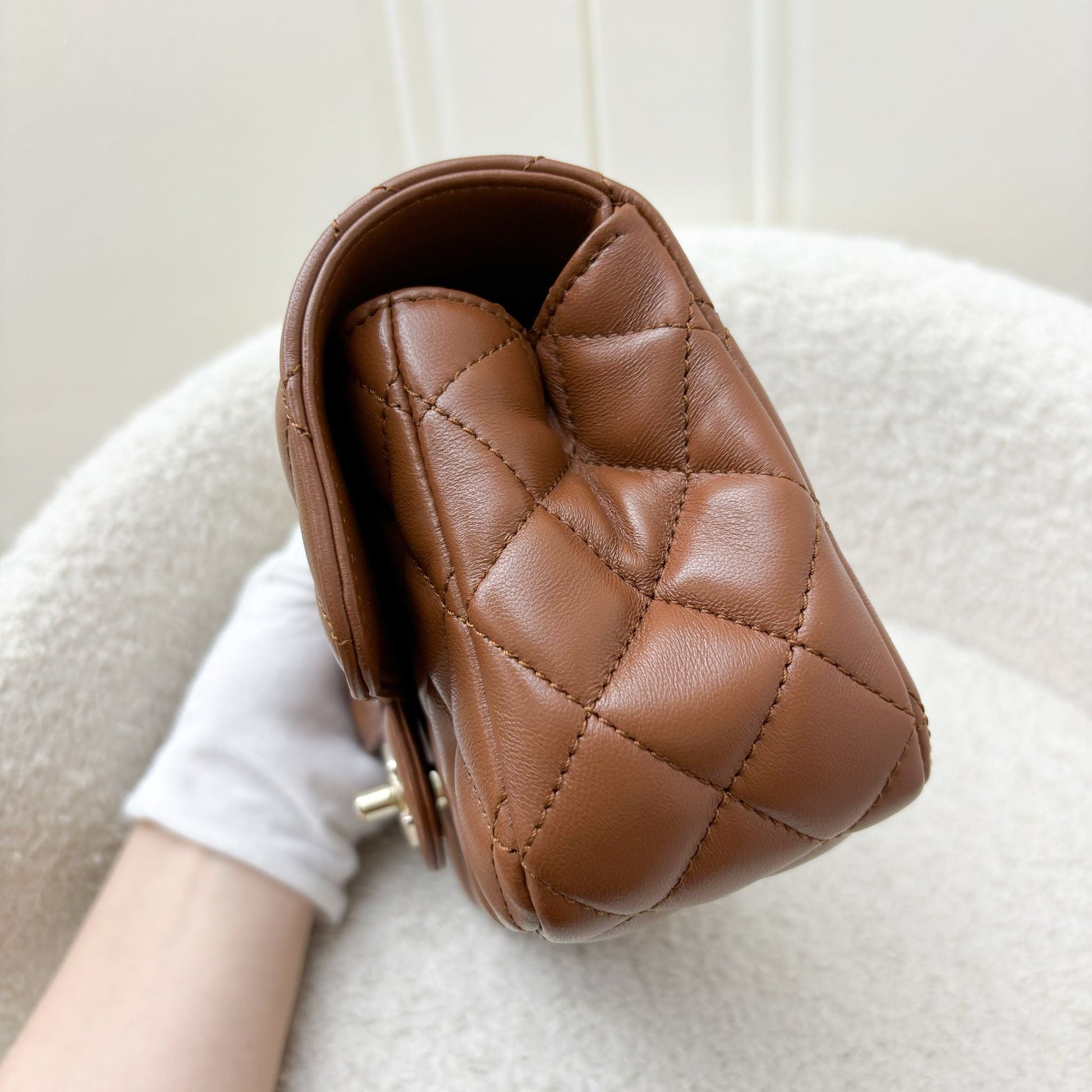 Chanel 23A Mini Rectangle Flap with Flap Bag - Rovelle Bags