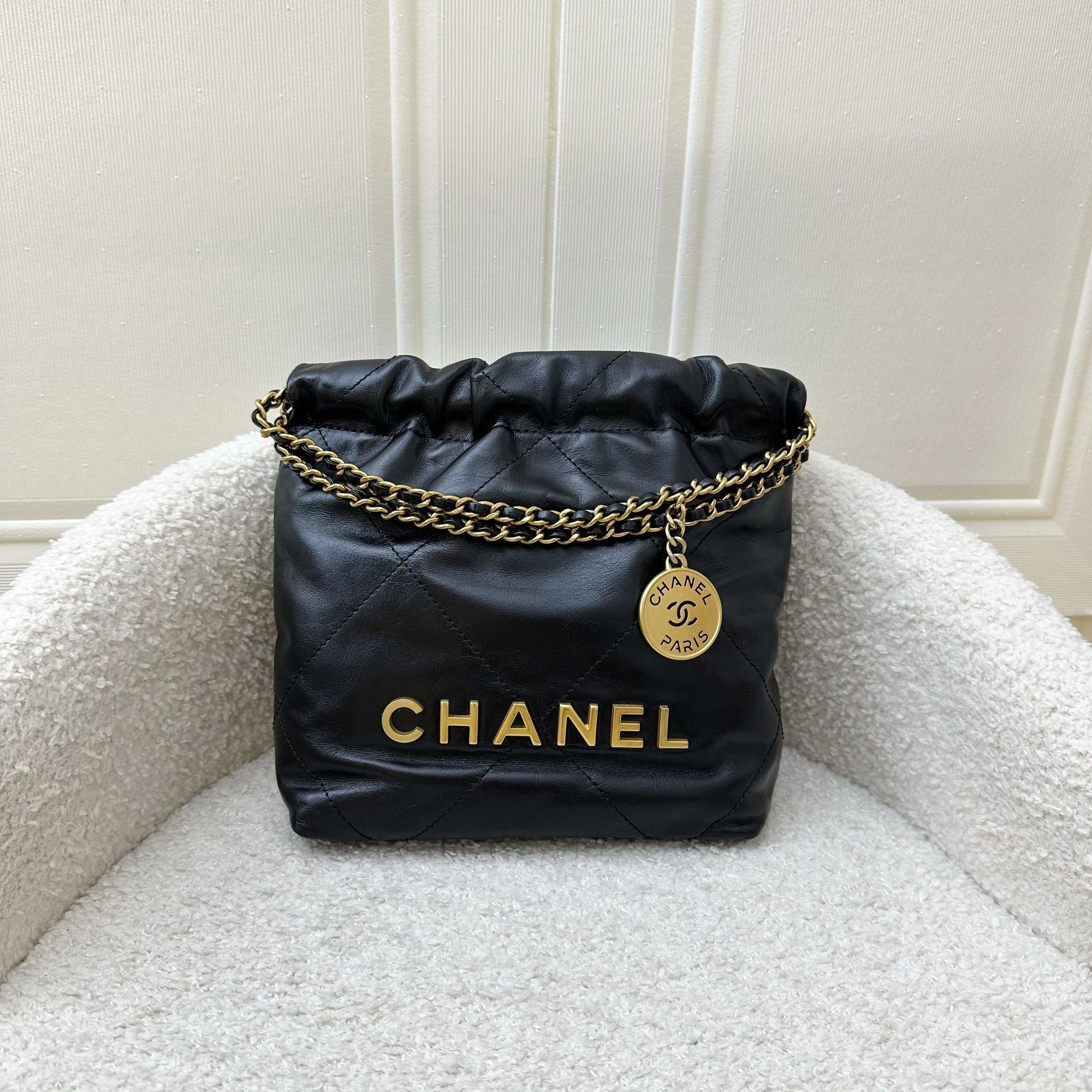 Chanel 22 Mini Hobo Handbag - Rovelle Bags