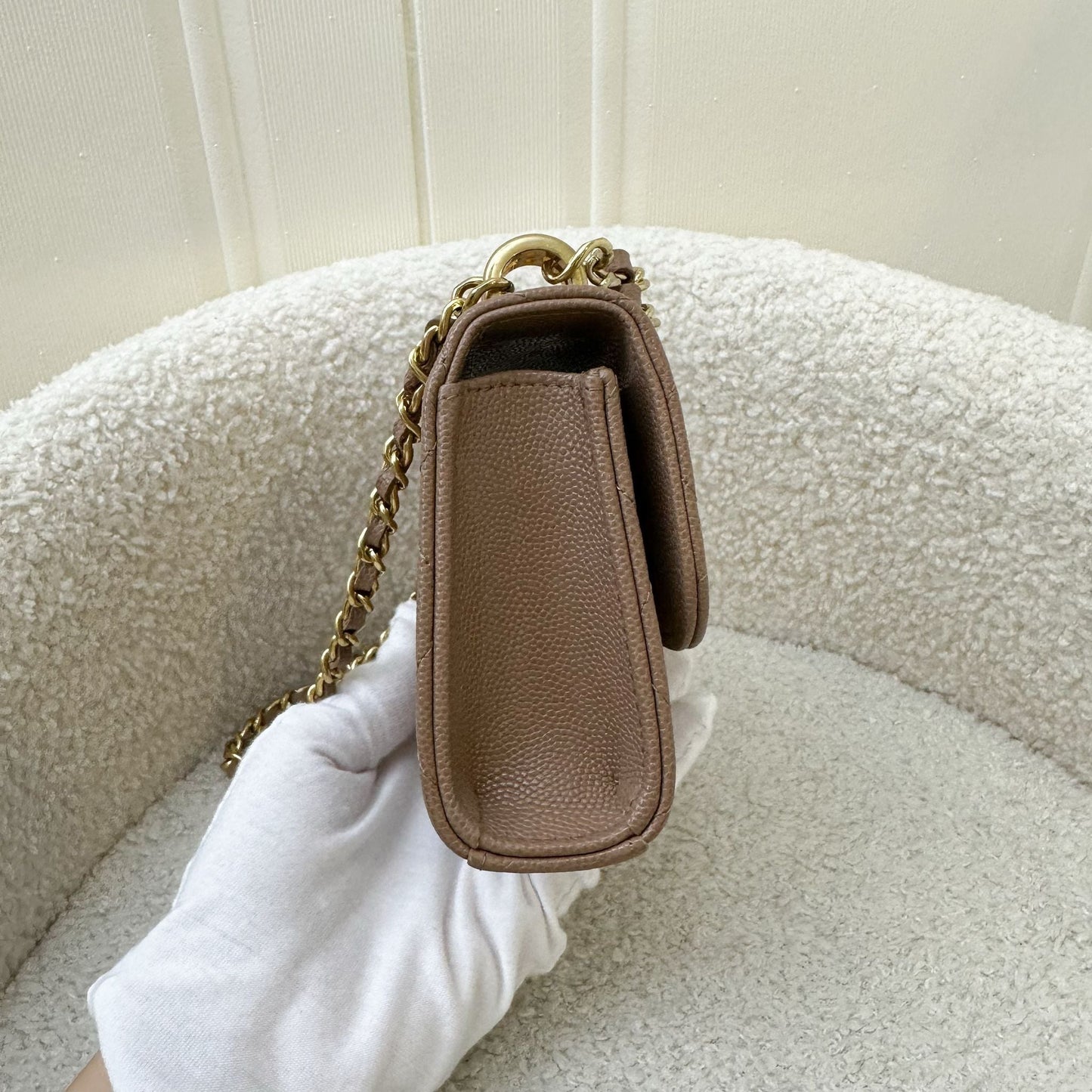 Chanel 22K Coco First Mini Clutch Clutch Bag - Rovelle Bags