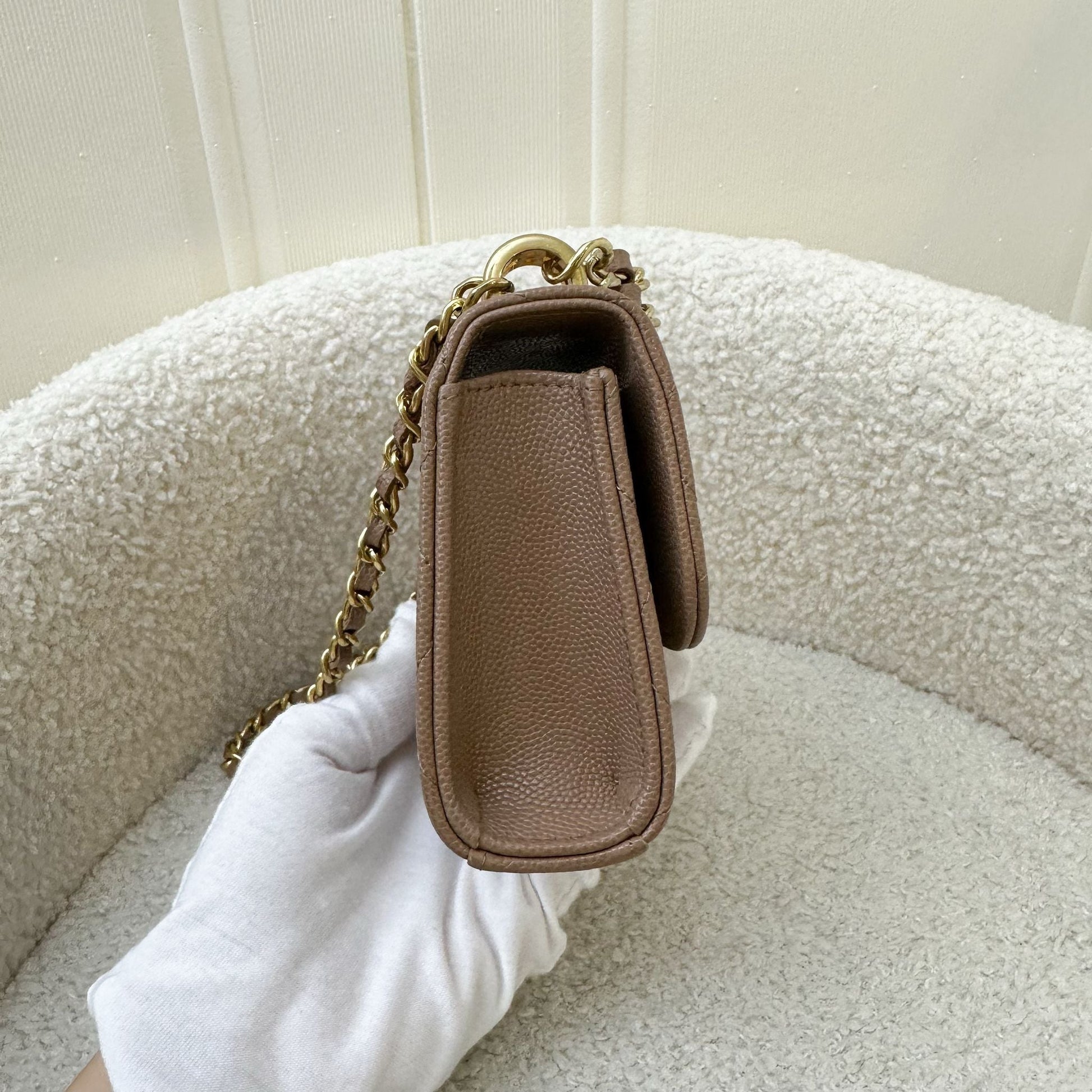 Chanel 22K Coco First Mini Clutch Clutch Bag - Rovelle Bags