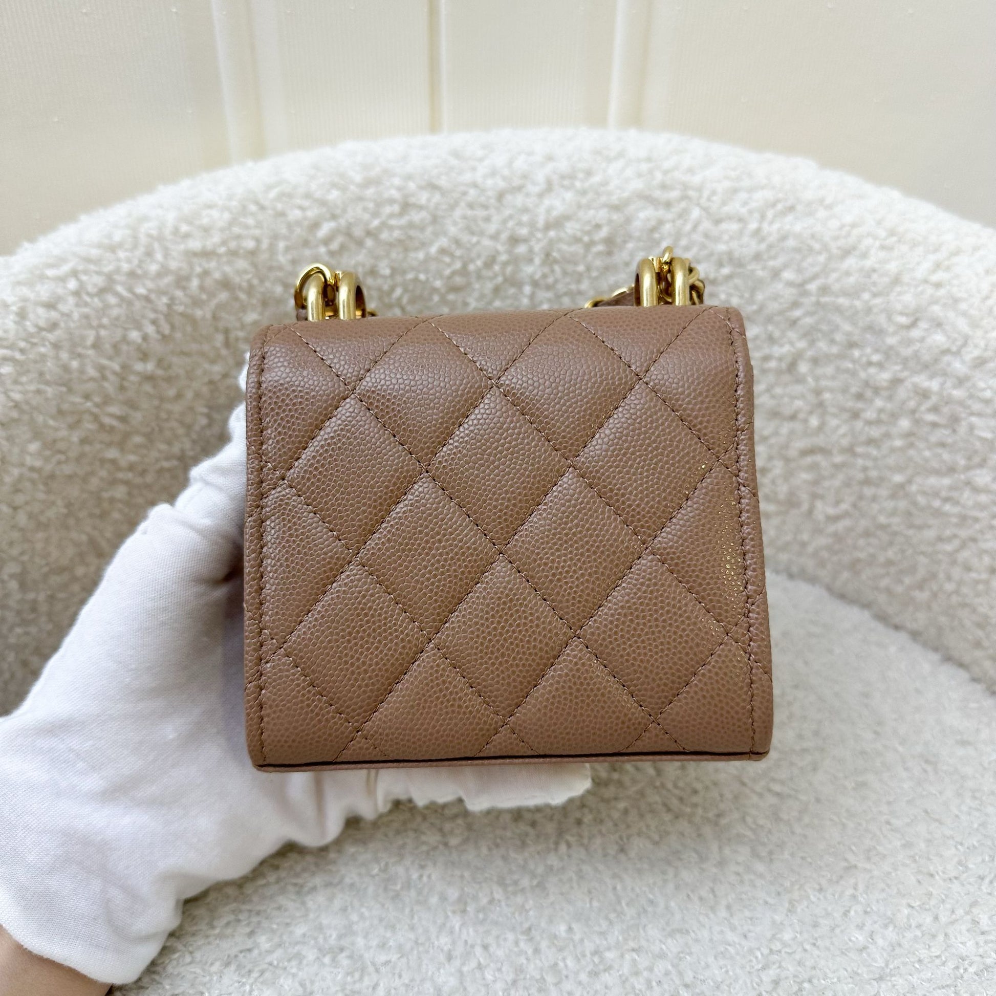 Chanel 22K Coco First Mini Clutch Clutch Bag - Rovelle Bags