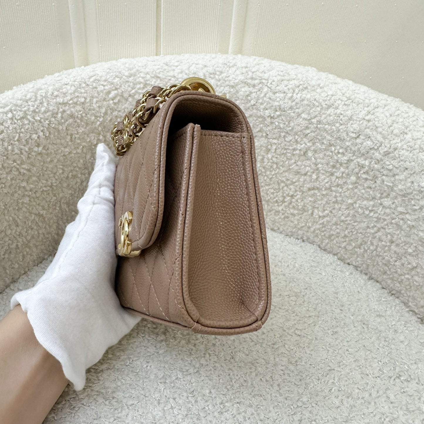 Chanel 22K Coco First Mini Clutch Clutch Bag - Rovelle Bags