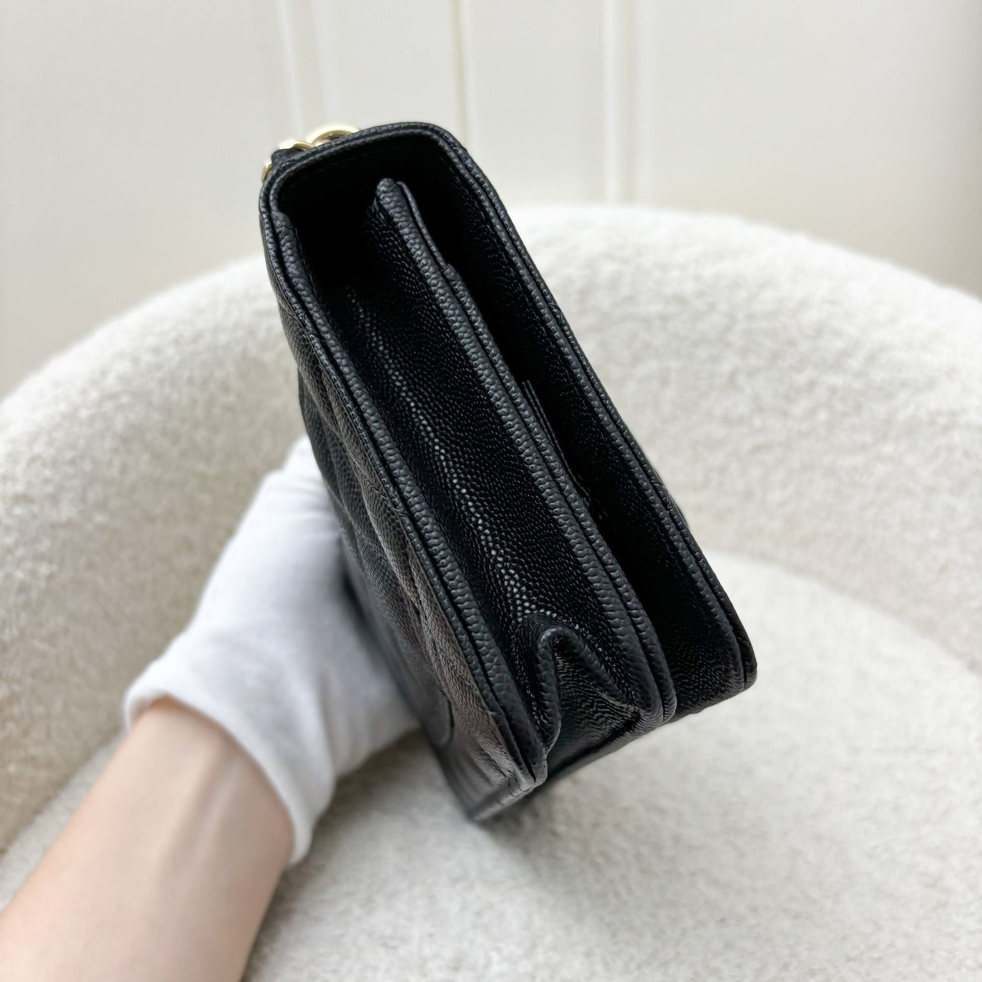 Chanel 22A Seasonal Wallet on Chain Crossbody Bag - Rovelle Bags