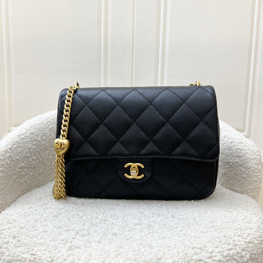 Chanel 24P Heart Adjustable Chain Small Flap Bag - Rovelle Bags