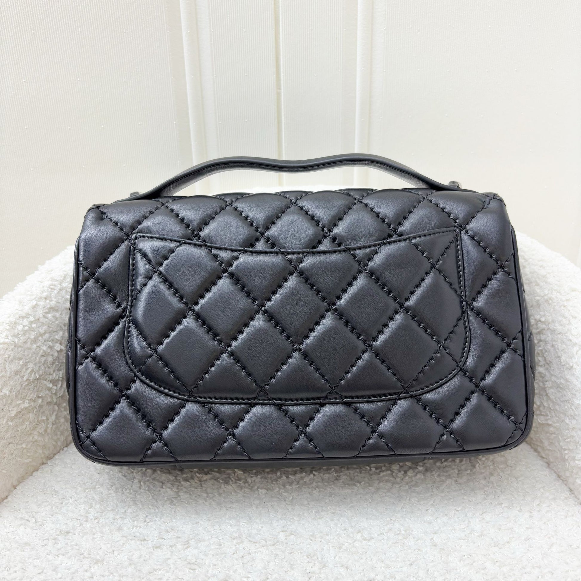 Chanel 15P Top Handle Flap Flap Bag - Rovelle Bags