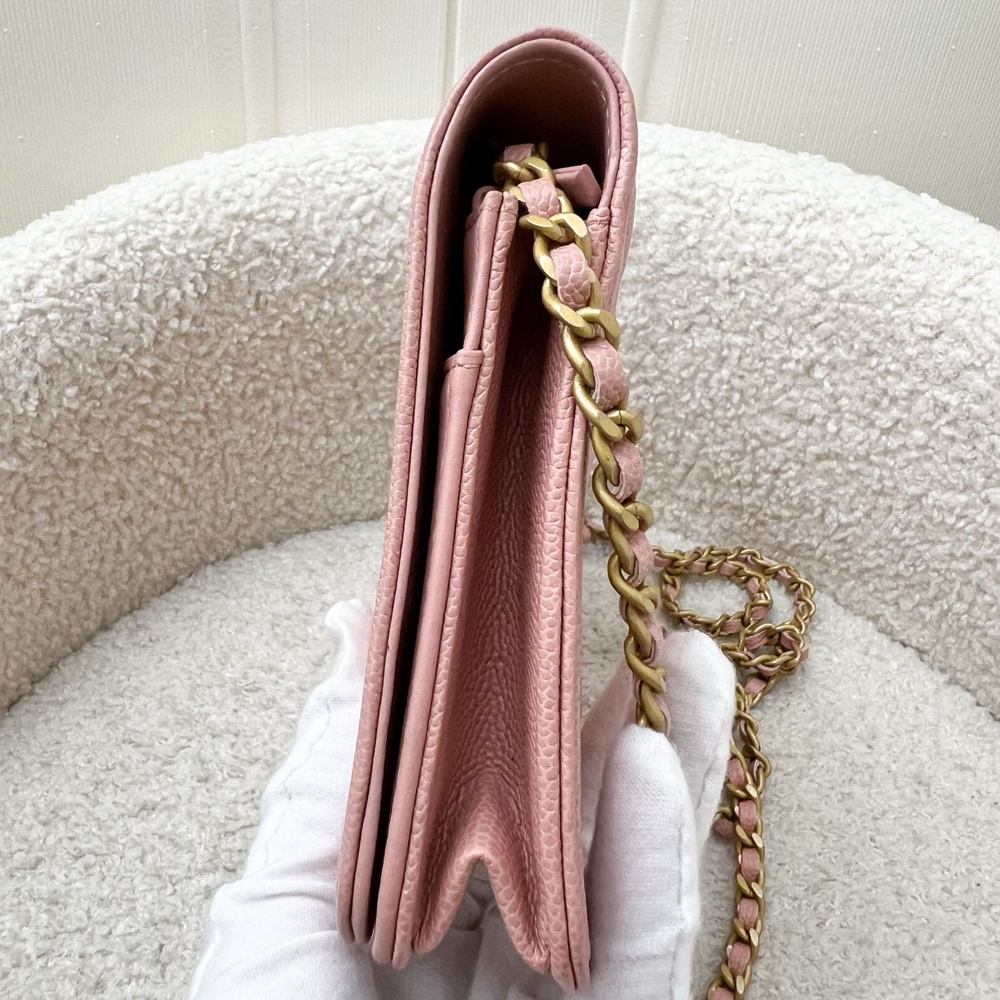 Chanel Boy Wallet on Chain WOC Crossbody Bag - Rovelle Bags
