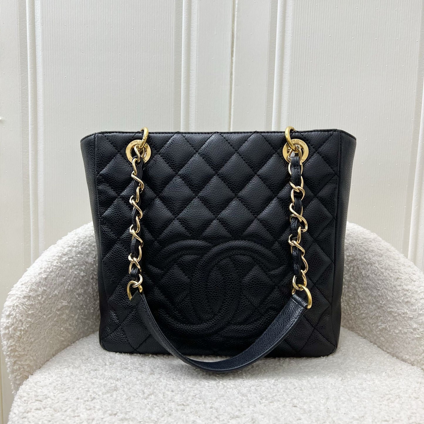 Chanel Petite Shopping Tote PST in Tote Bag - Rovelle Bags