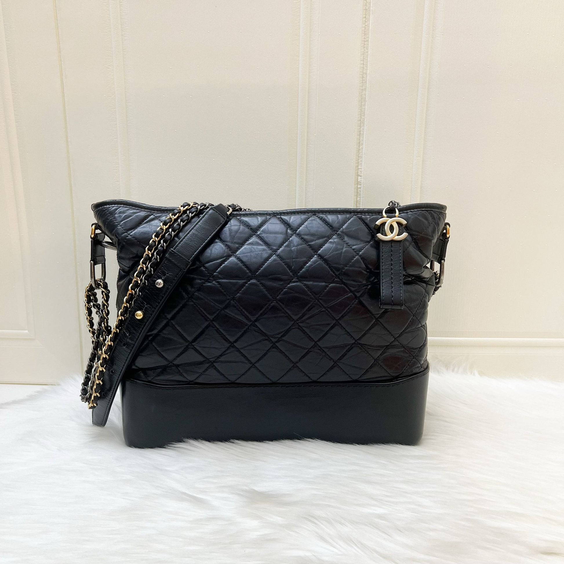 Chanel Large Gabrielle Hobo in Black Shoulder Bag - Rovelle Bags