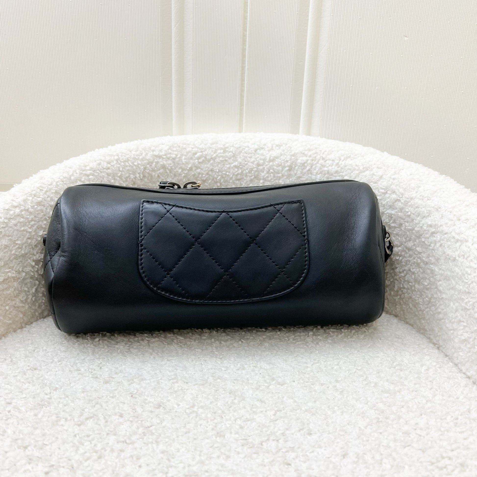 Chanel Seasonal Round Bowling Handbag - Rovelle Bags