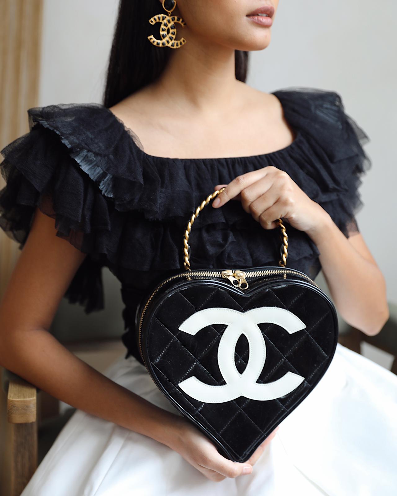 Chanel *RARE COLLECTORS ITEM* Chanel 1995 Vanity Bag - Rovelle Bags