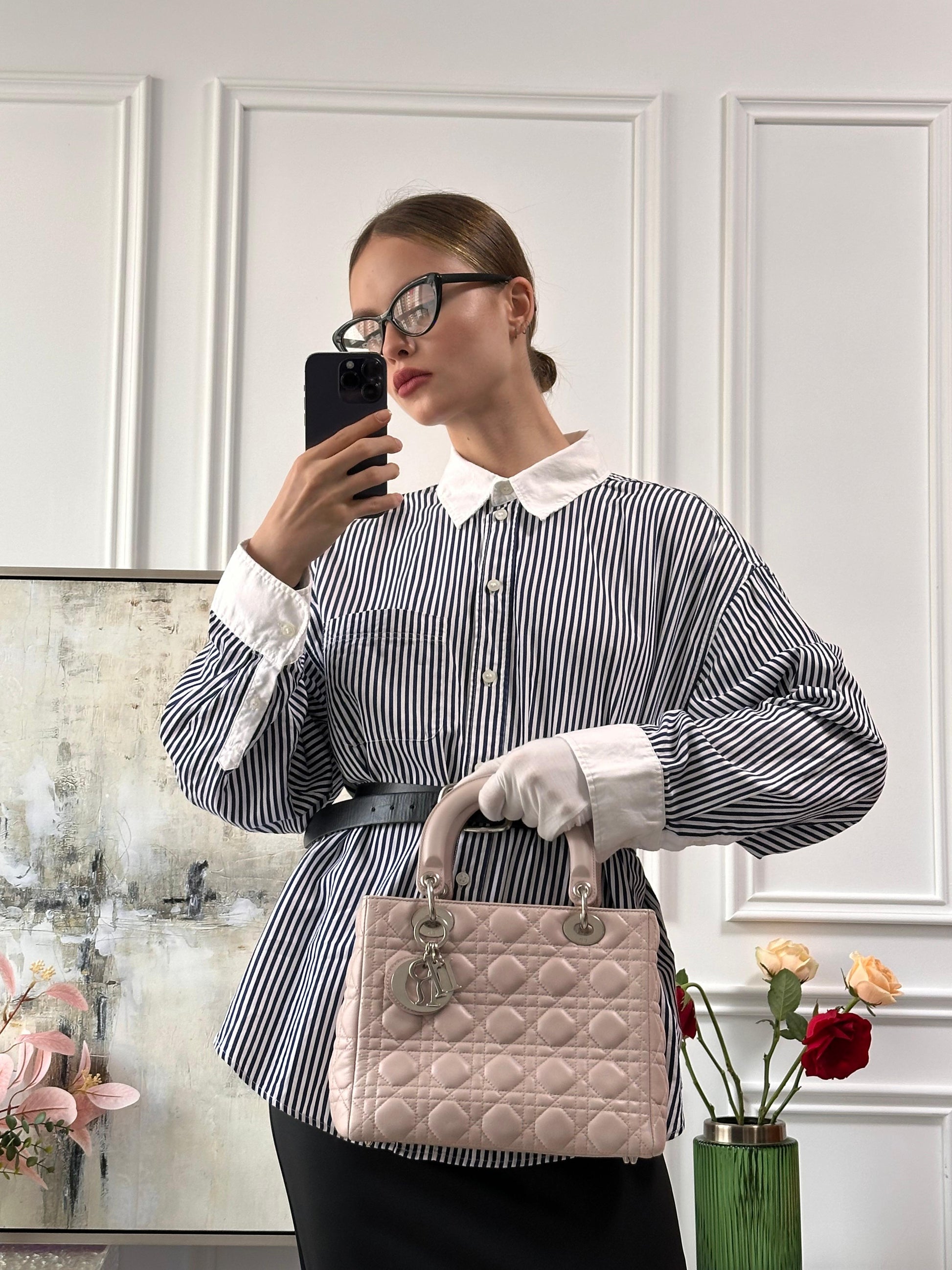 Dior Lady Dior Handbag - Rovelle Bags