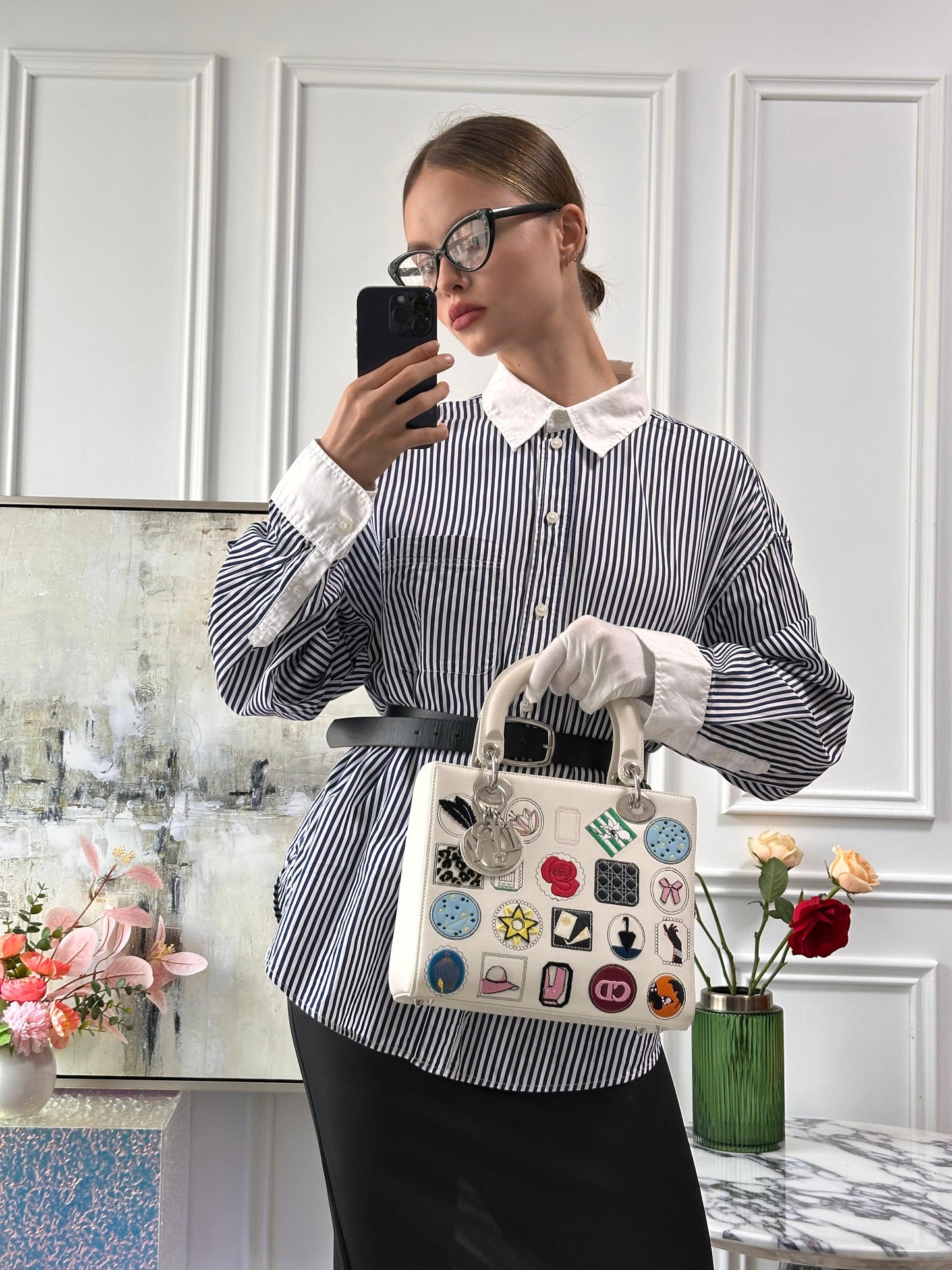 Dior Lady Dior Handbag - Rovelle Bags