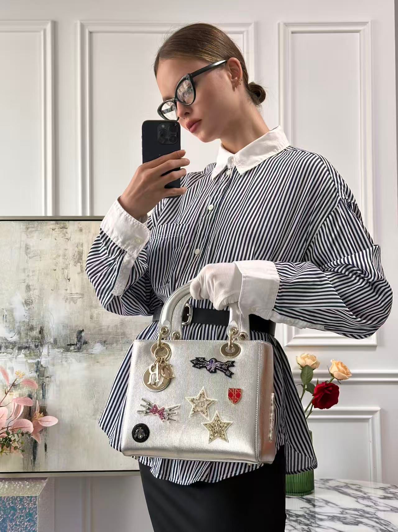 Dior Lady Dior Shoulder Bag - Rovelle Bags