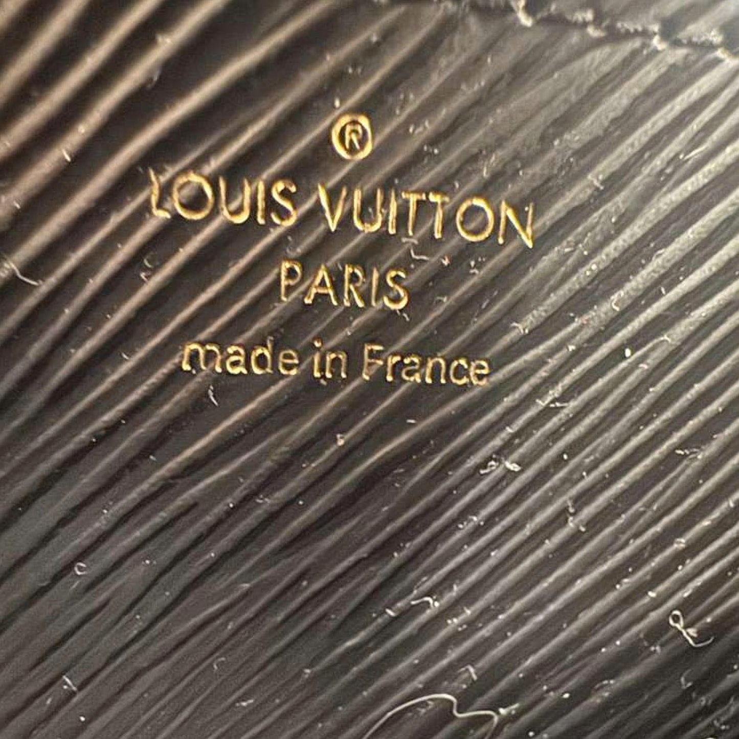 LOUIS VUITTON Twist MM Love Lock Epi Leather Crossbody Bag Black