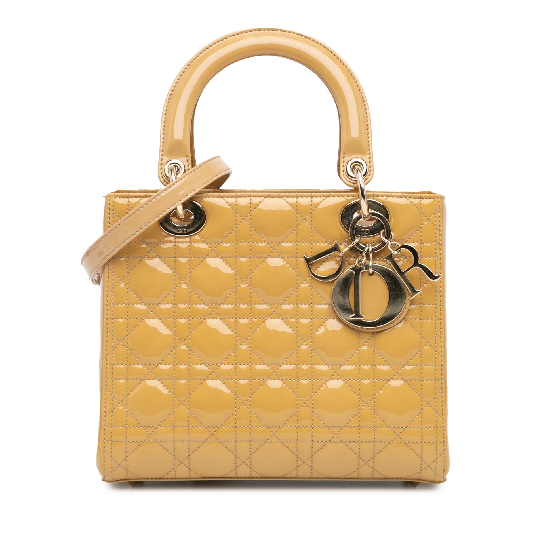 Dior Lady Dior Quilted Leather Shoulder Bag