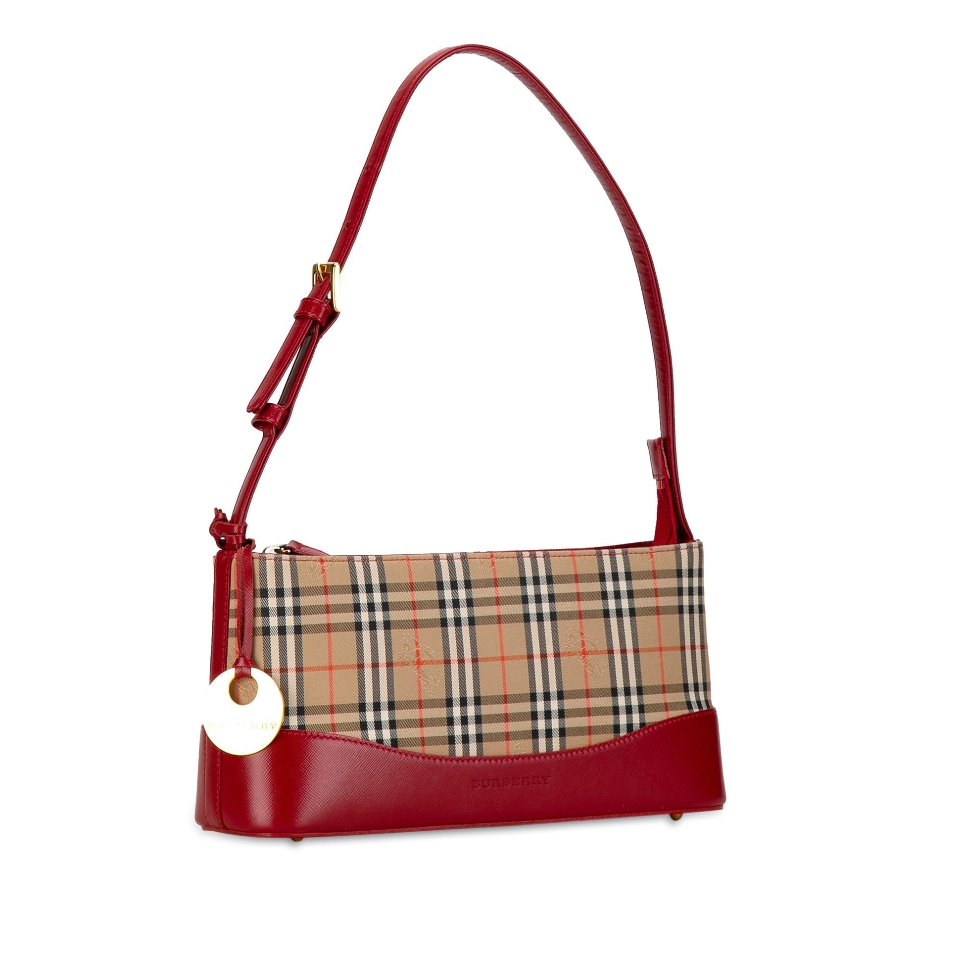 Burberry Haymarket Shoulder Bag - Rovelle Bags