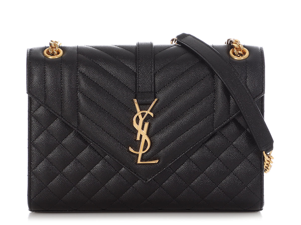 Saint Laurent Envelope Shoulder Bag - Rovelle Bags