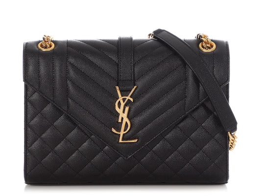 Saint Laurent Envelope Shoulder Bag - Rovelle Bags