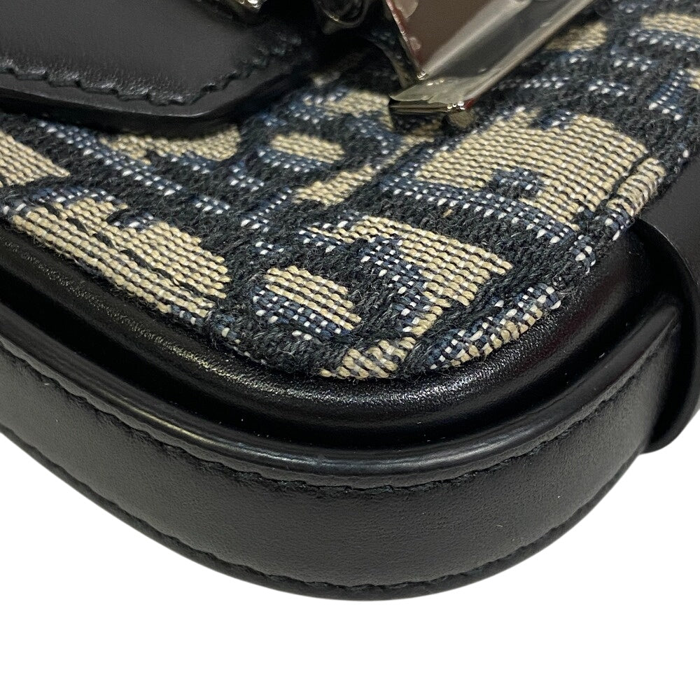 Dior Shoulder Bag Canvas, Leather black dior lock Oblique Women