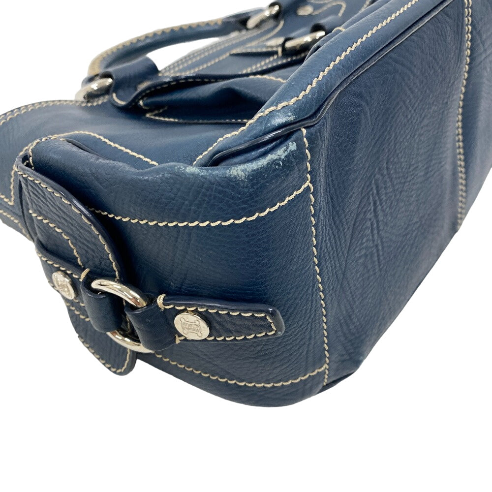 CELINE Handbag leather Navy Boogie bag Women
