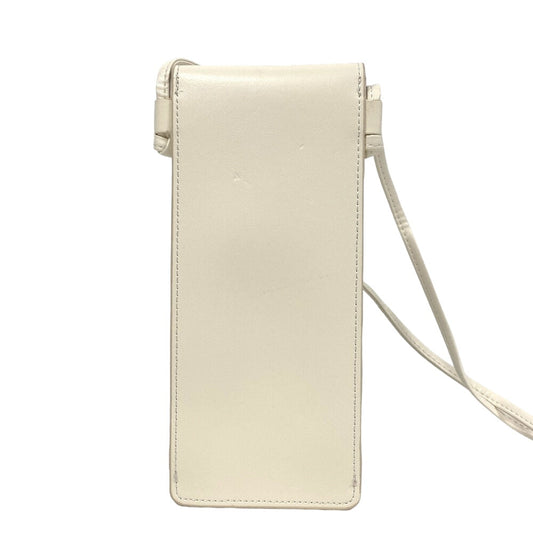 CELINE Pouch leather white By Edith Slimane Women