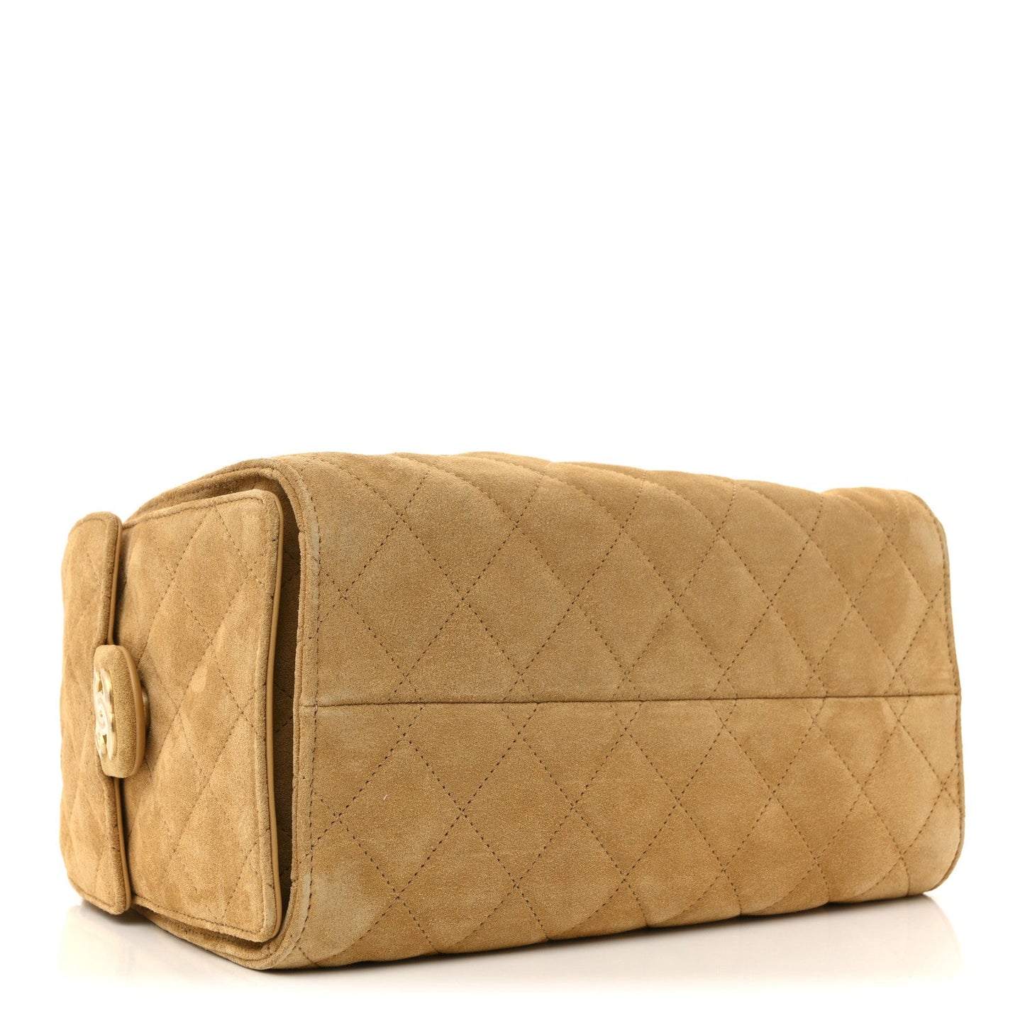Chanel Suede Quilted Small Chanel 25 Handbag - Rovelle Bags