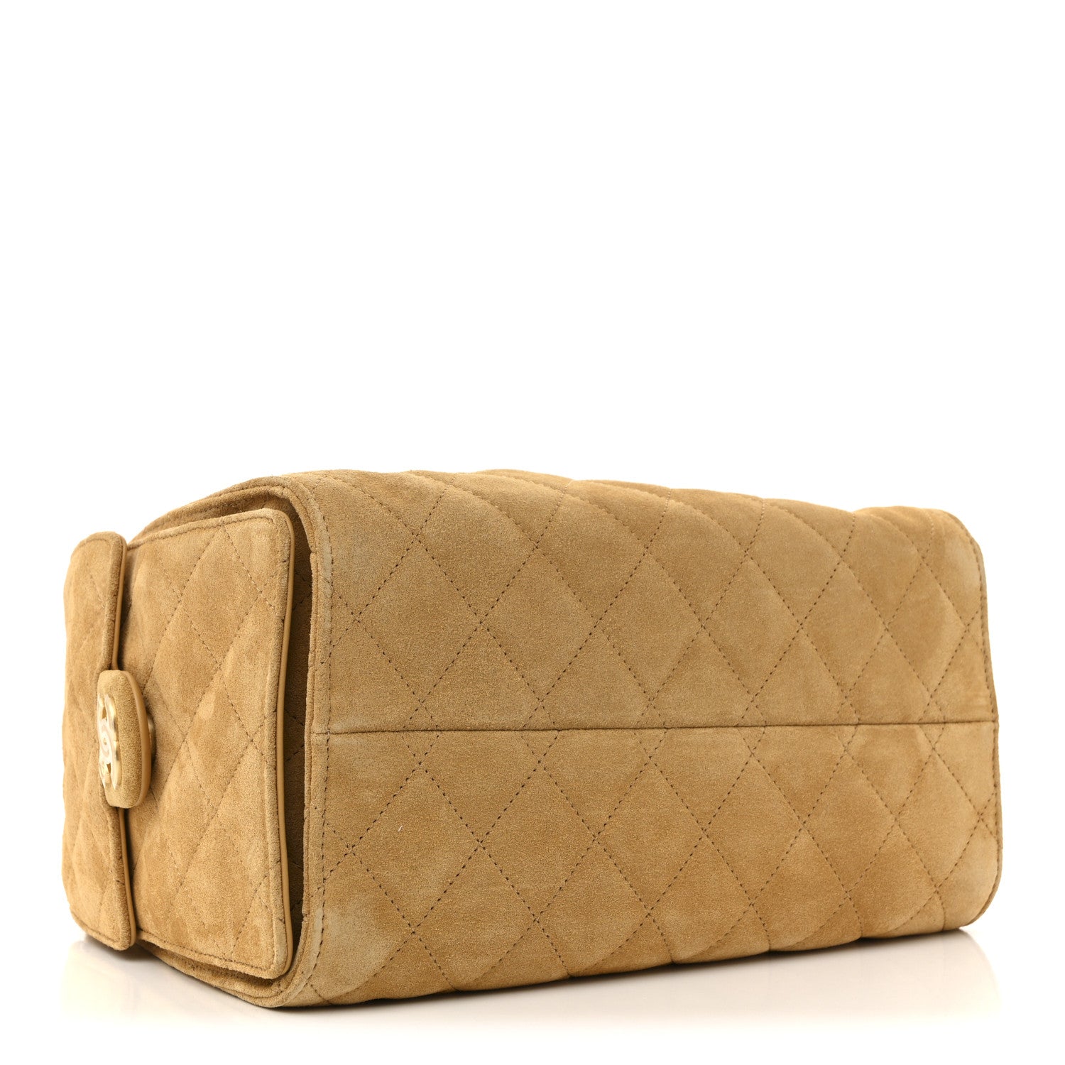 Chanel Suede Quilted Small Chanel 25 Handbag - Rovelle Bags