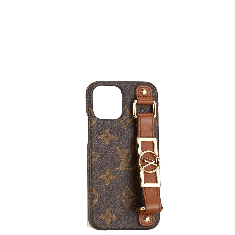 Louis Vuitton Monogram Vampire Dolphin iPhone Case M69782 Brown PVC Leather Louis Vuitton for iPhone 12/12 Pro