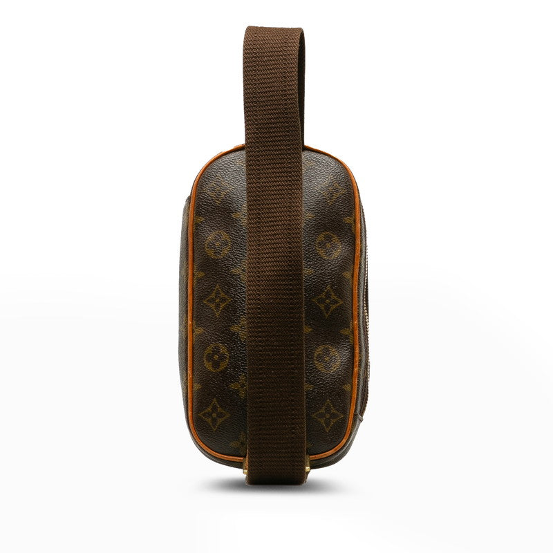 Louis Vuitton Monogram M51870 Body Bag Leather Brown