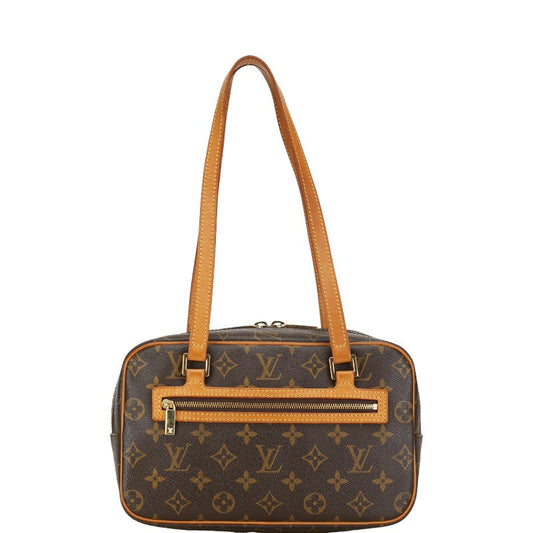 Louis Vuitton Monogram City MM Tote Bag M51182 Brown PVC Leather Louis Vuitton