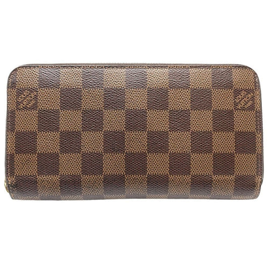 Louis Vuitton Damier Damier Canvas Ebene Galle Canvas Long Wallet (Bi-Fold)