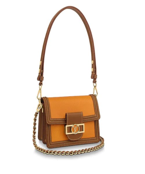 Louis Vuitton Mini Dauphine Spring 2020 Safran Imperial