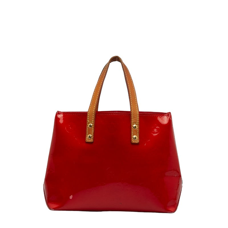 Louis Vuitton Monogram Verney Reed PM Handbag M91088 Rouge Red PVC Leather Louis Vuitton